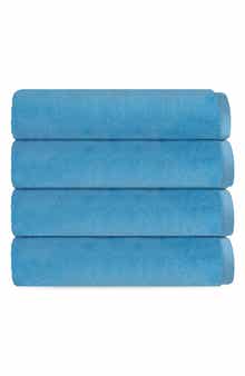 Puresoft 4-Piece Turkish Cotton Bath Towel Set