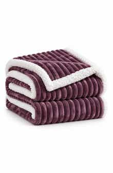 Plush Fleece Throw Blanket