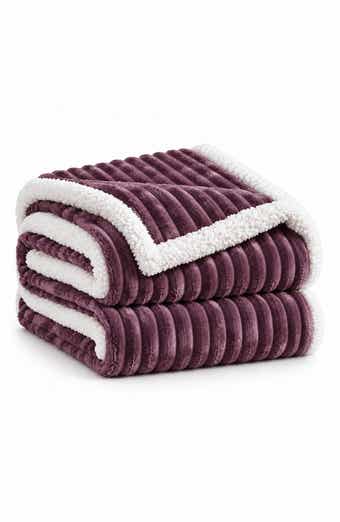 Plush Fleece Throw Blanket