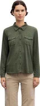 GERARD DAREL Barba Button Front Shirt