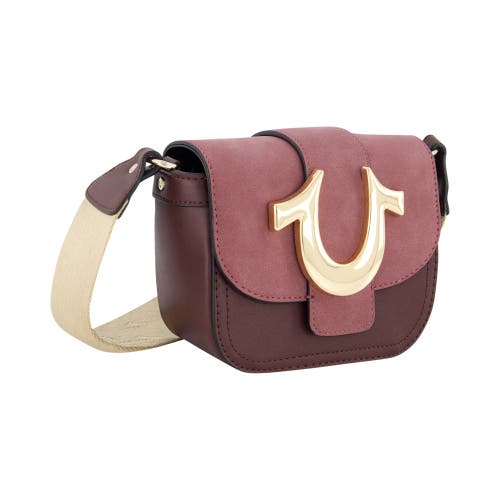 True Religion Mini Flap Suede Crossbody