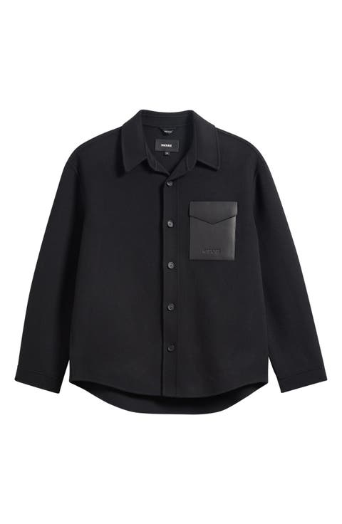 Emmanuel Double Face Wool Overshirt