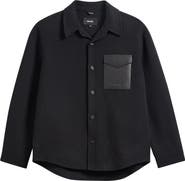 Mackage Emmanuel Double Face Wool Overshirt