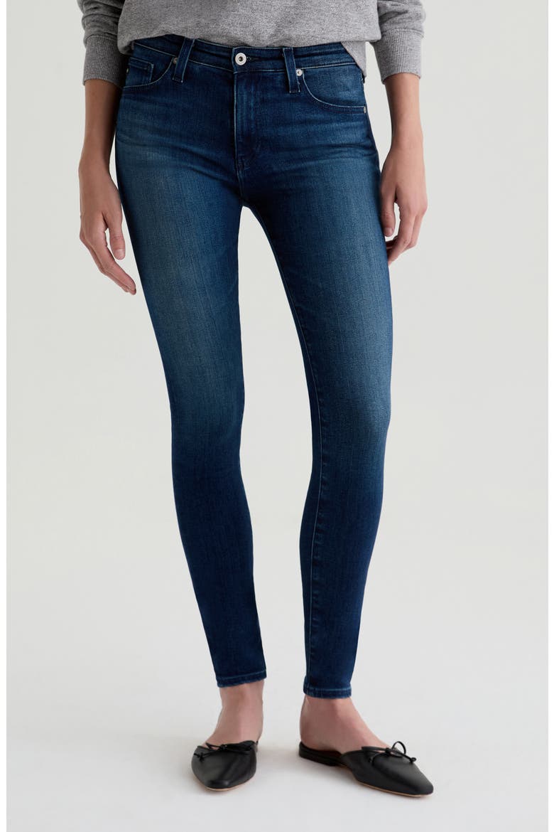 Farrah Mid Rise Skinny Jeans, Main, color, EPILOGUE