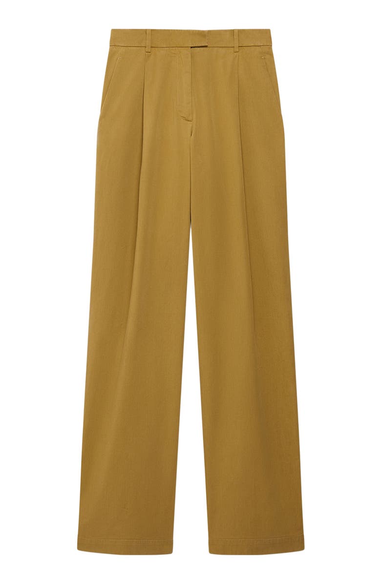 Another Tomorrow Relaxed Wide Leg Pant, Alternate, color, Thyme