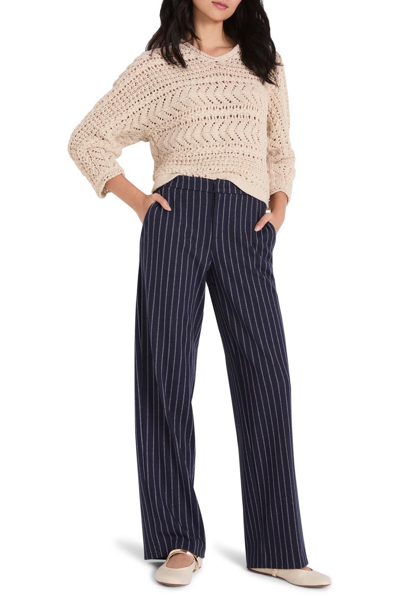 Openwork Sweater, Alternate, color, PALE SISAL