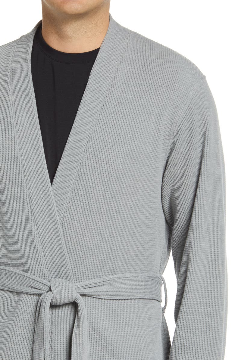 L.L.Bean Comfort Waffle Robe, Alternate, color,