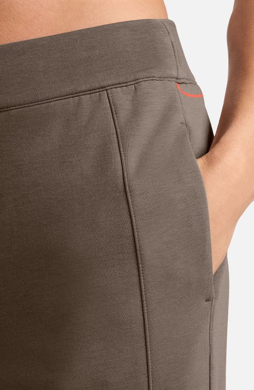 Nike Dri-fit Mid-rise Joggers In Mink Brown/mink Brown