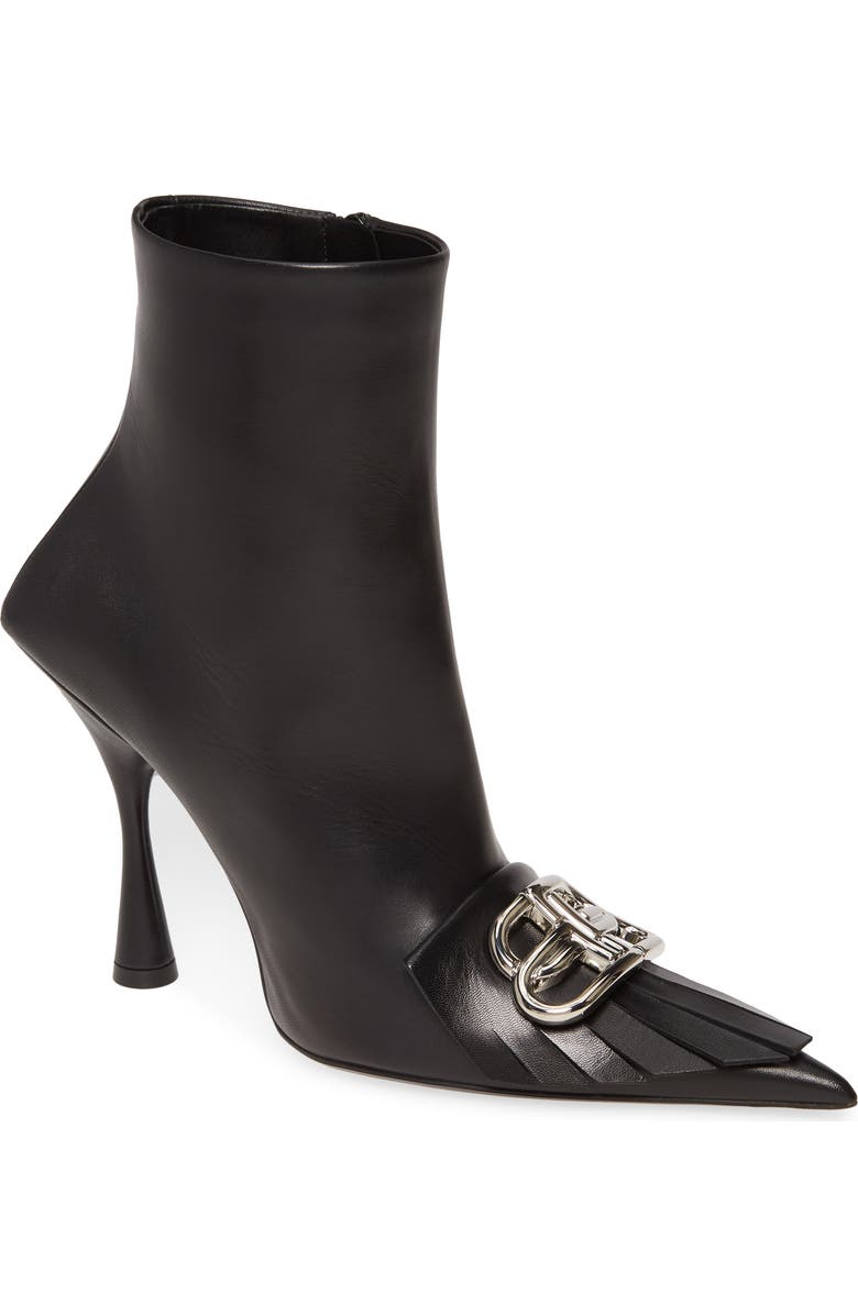 Balenciaga Fringe Knife Bootie, Main, color,