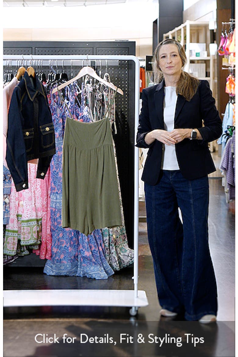 Quinley Linen Romper video