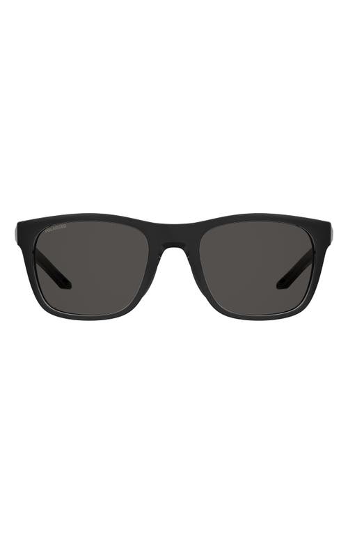 Under Armour 55mm Square Sunglasses in Black 