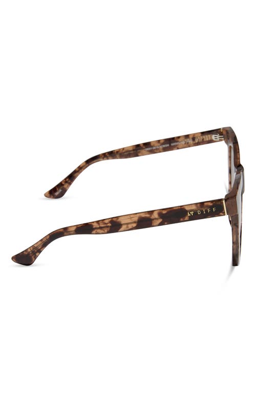 DIFF DIFF 50MM TALIA SQUARE SUNGLASSES 
