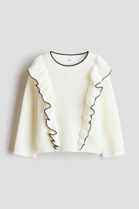 Frill-trimmed Jumper