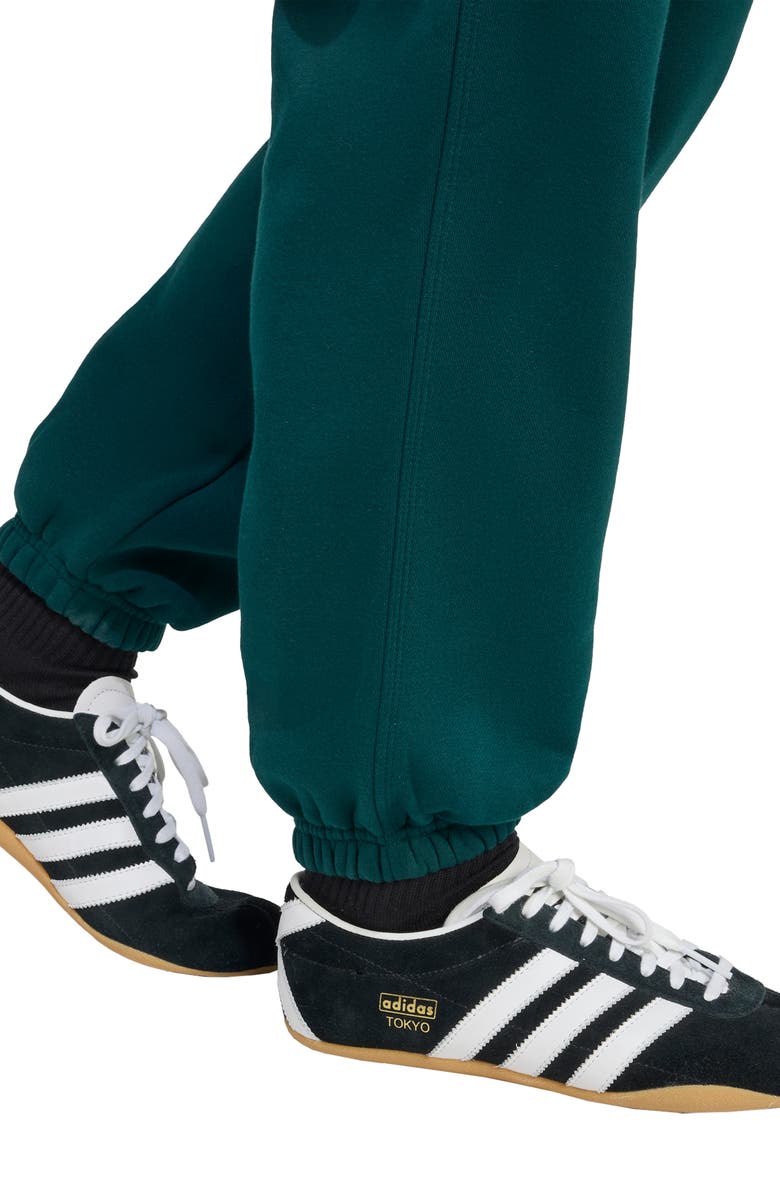 adidas Essential Cotton Blend Fleece Joggers, Alternate, color, Aurora Ivory