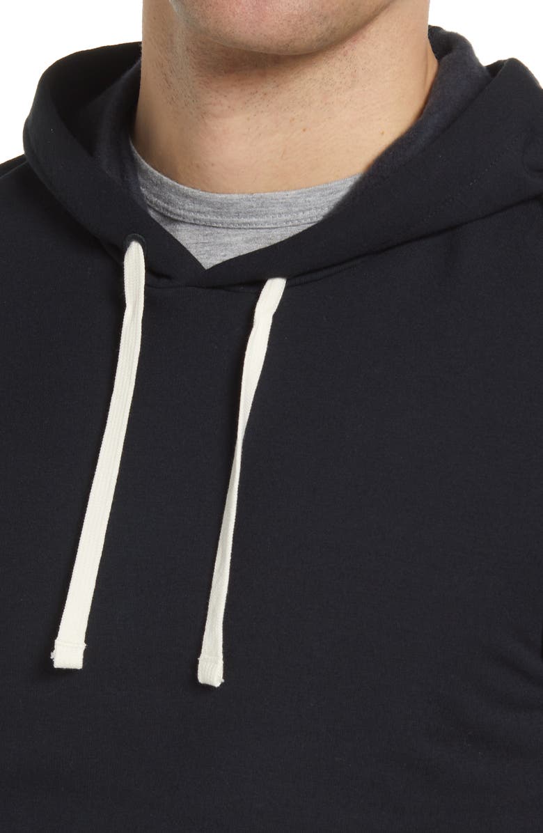 TravisMathew Cloud Hoodie, Alternate, color, Black