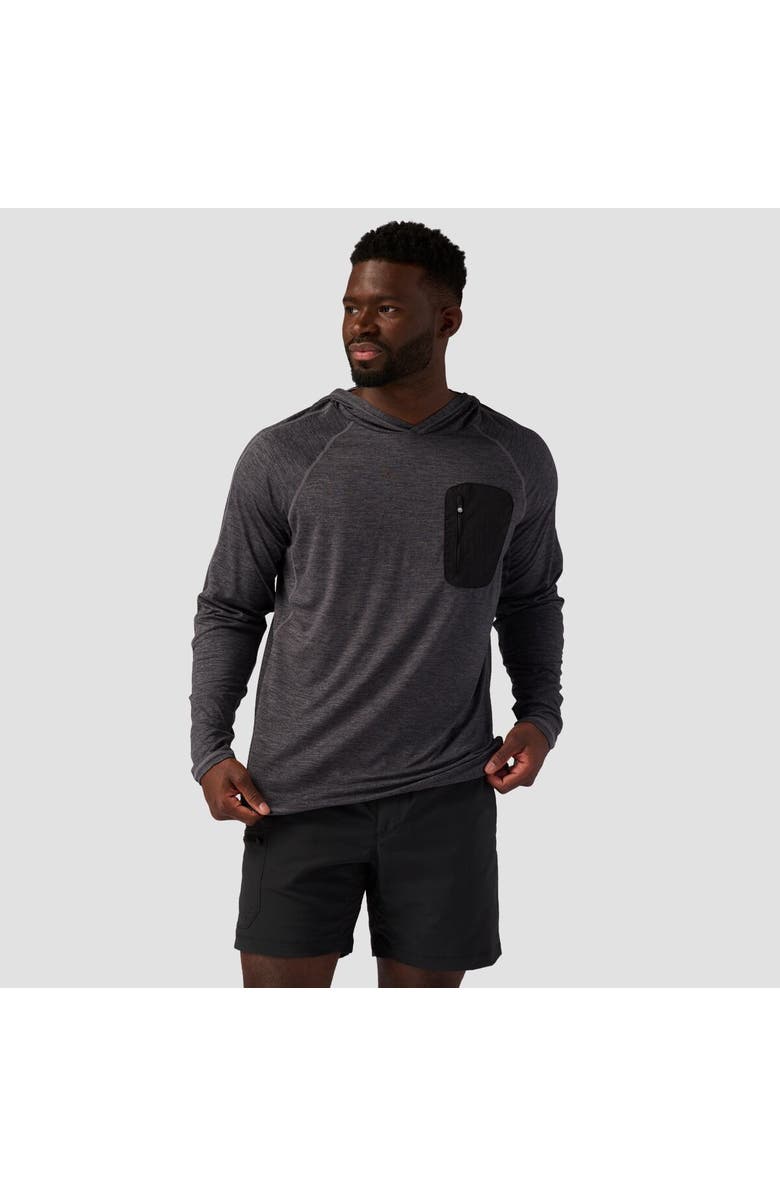 Backcountry Destination Pullover Hoodie - Men's, Main, color, Turbulence/Black