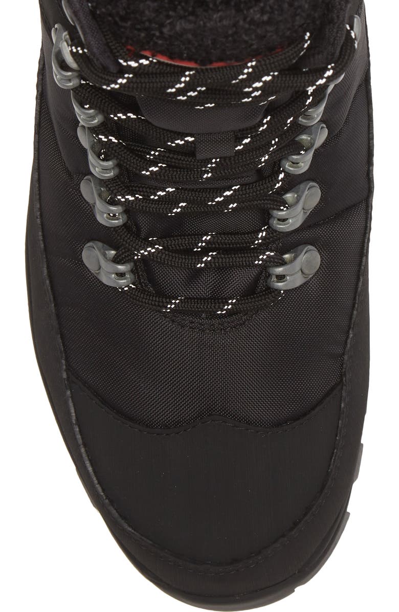 Hunter Waterproof & Insulated Recycled Commando Boot, Alternate, color,