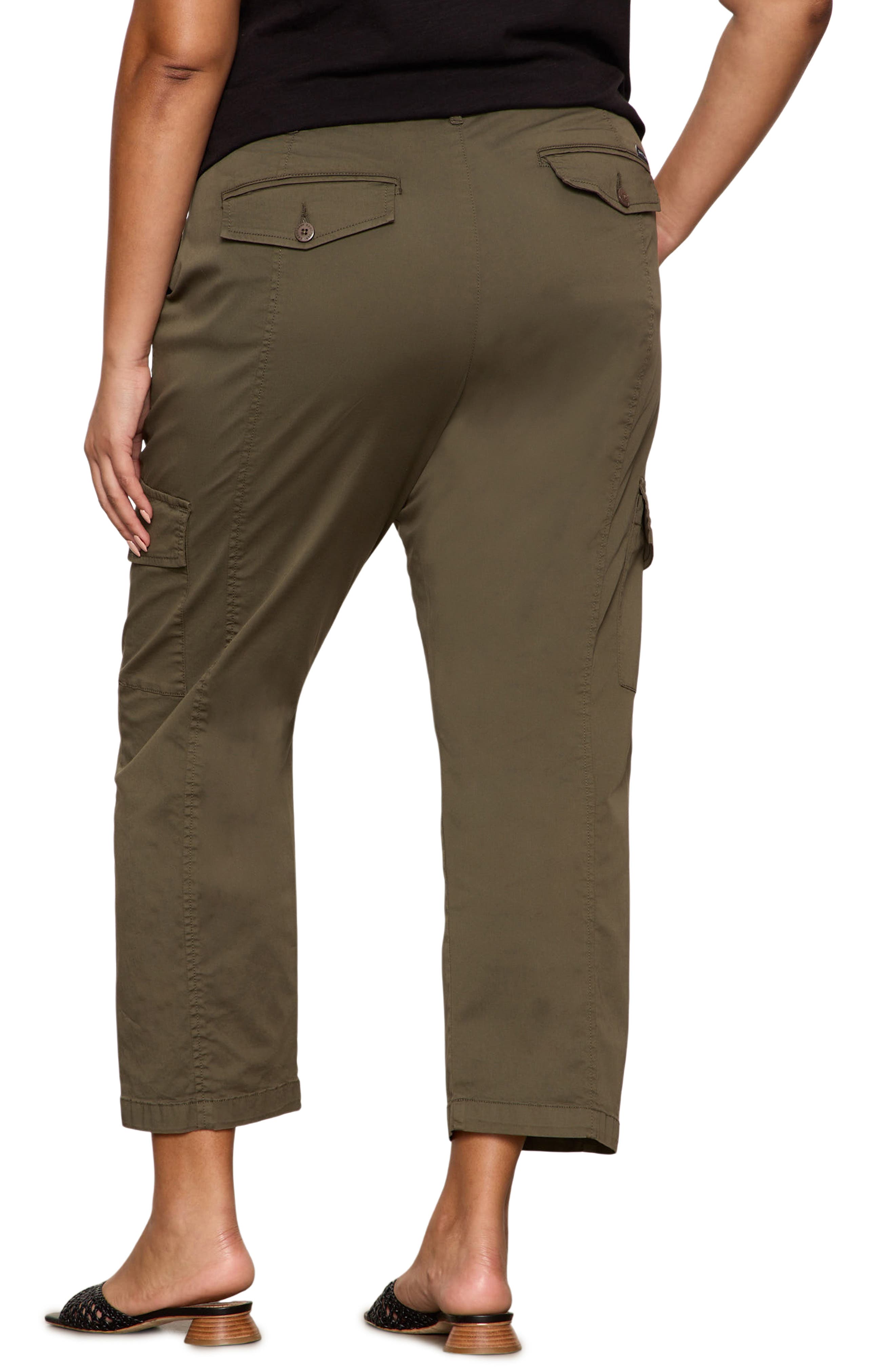 Rebel Crop Straight Leg Cargo Pants - image 2