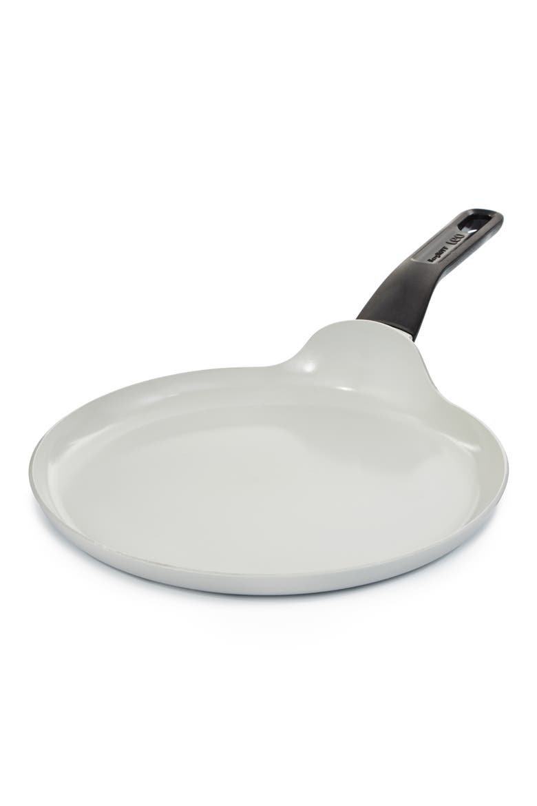 Leo Glints CeraGreen Pancake Pan, Main, color, CREAM