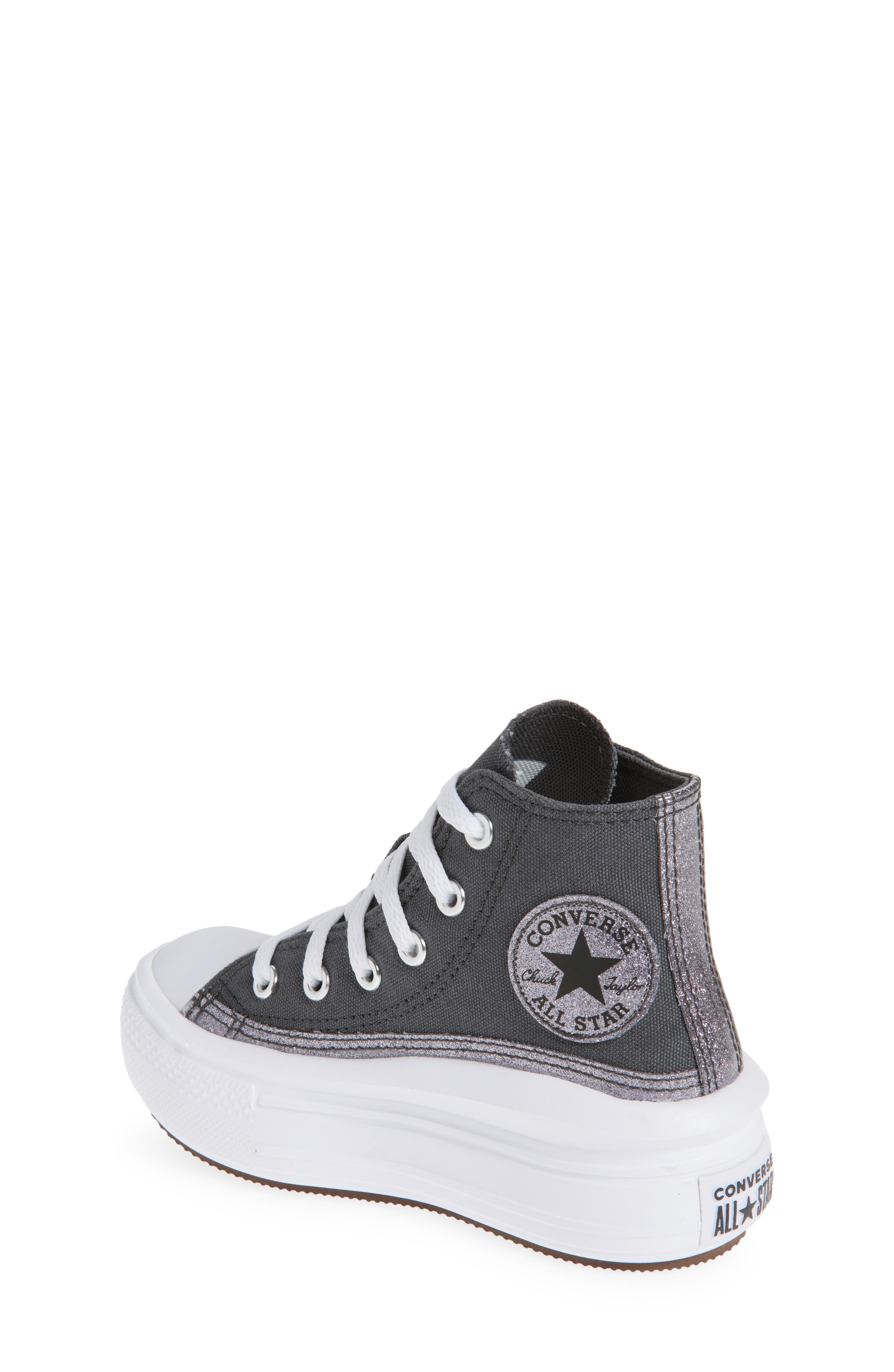 Converse Kids' Chuck Taylor<sup>®</sup> All Star<sup>®</sup> Move High Top Platform Sneaker, Alternate, color, 