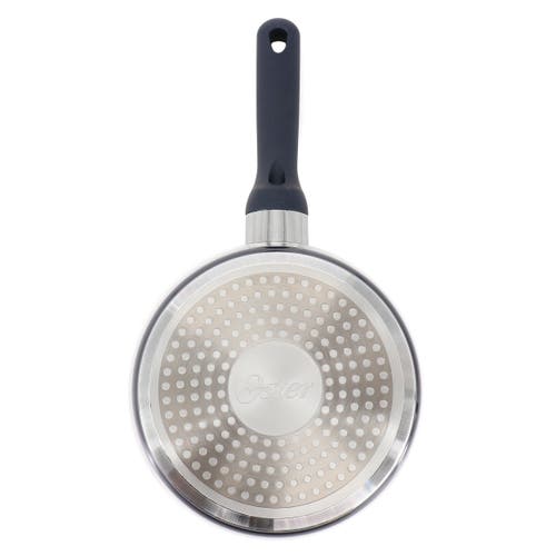 Oster Hawke 1.9 Quart Ceramic Nonstick Aluminum Saucepan With Lid In Black