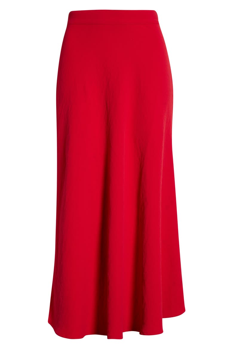 Natalia Midi Circle Skirt, Alternate, color, CHERRY RED