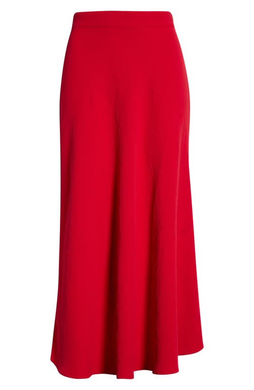 Marine Layer Natalia Midi Circle Skirt In Red