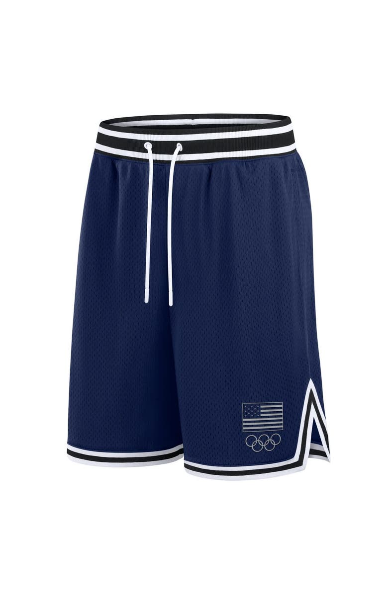 FANATICS Men's Fanatics  Navy Team USA Future Ground Shorts, Alternate, color, Navy