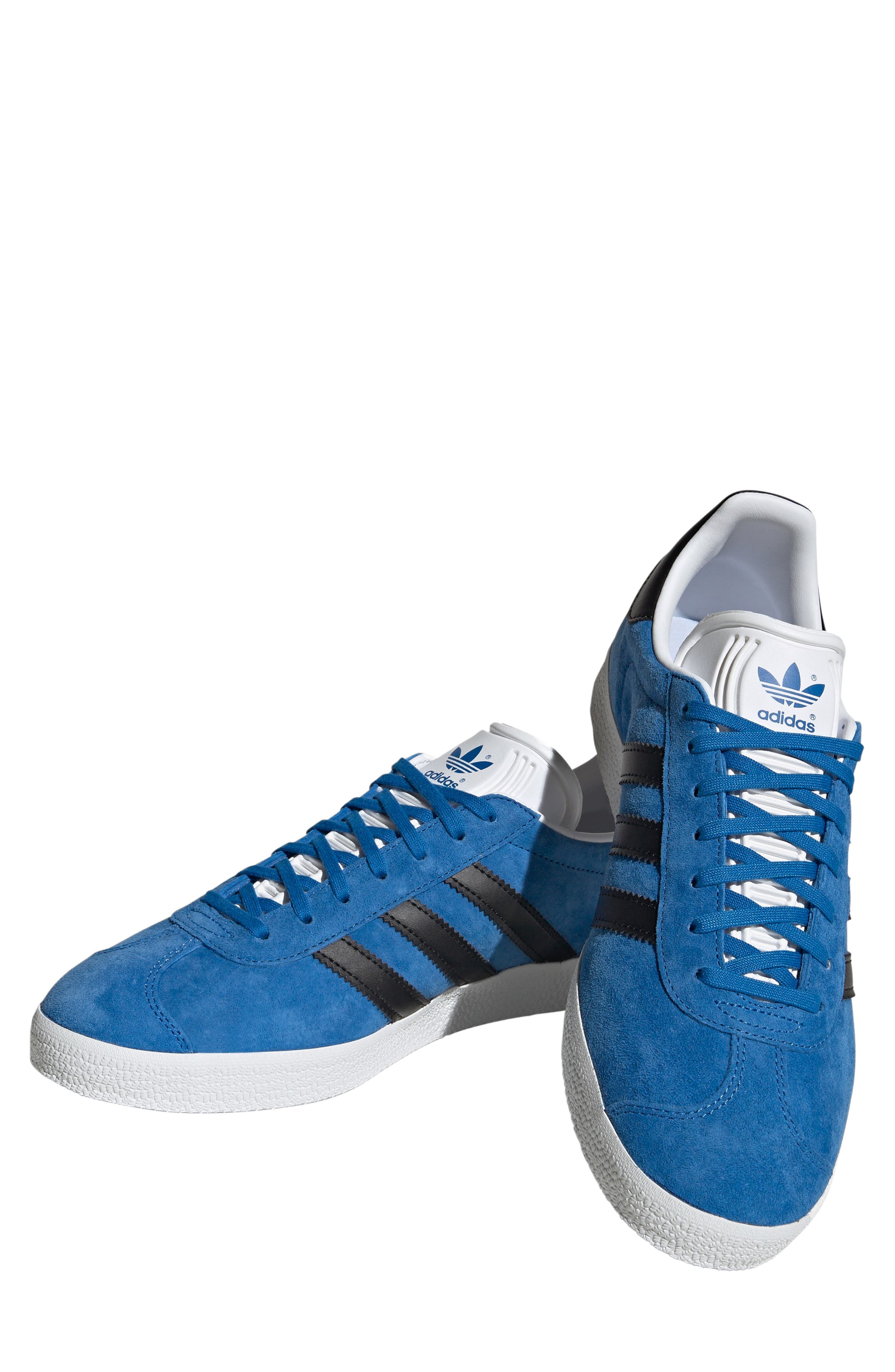 Gazelle Indoor Sneaker, Alternate, color, BLUE/ BLACK/ WHITE