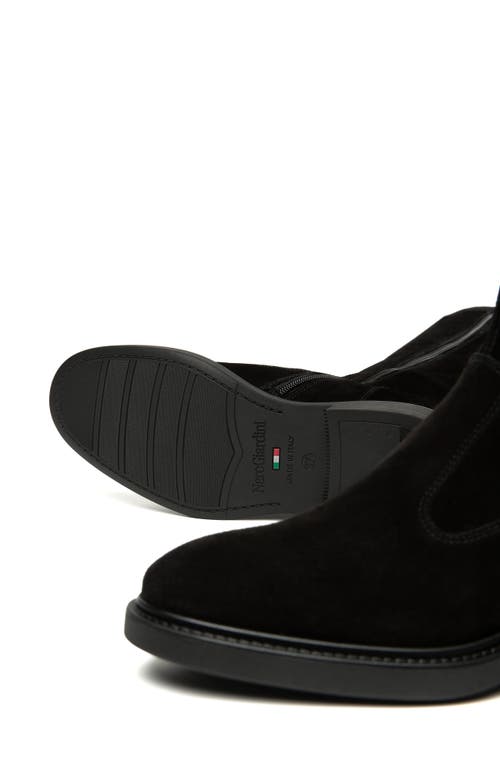 Nerogiardini Buckle Riding Boot In Black