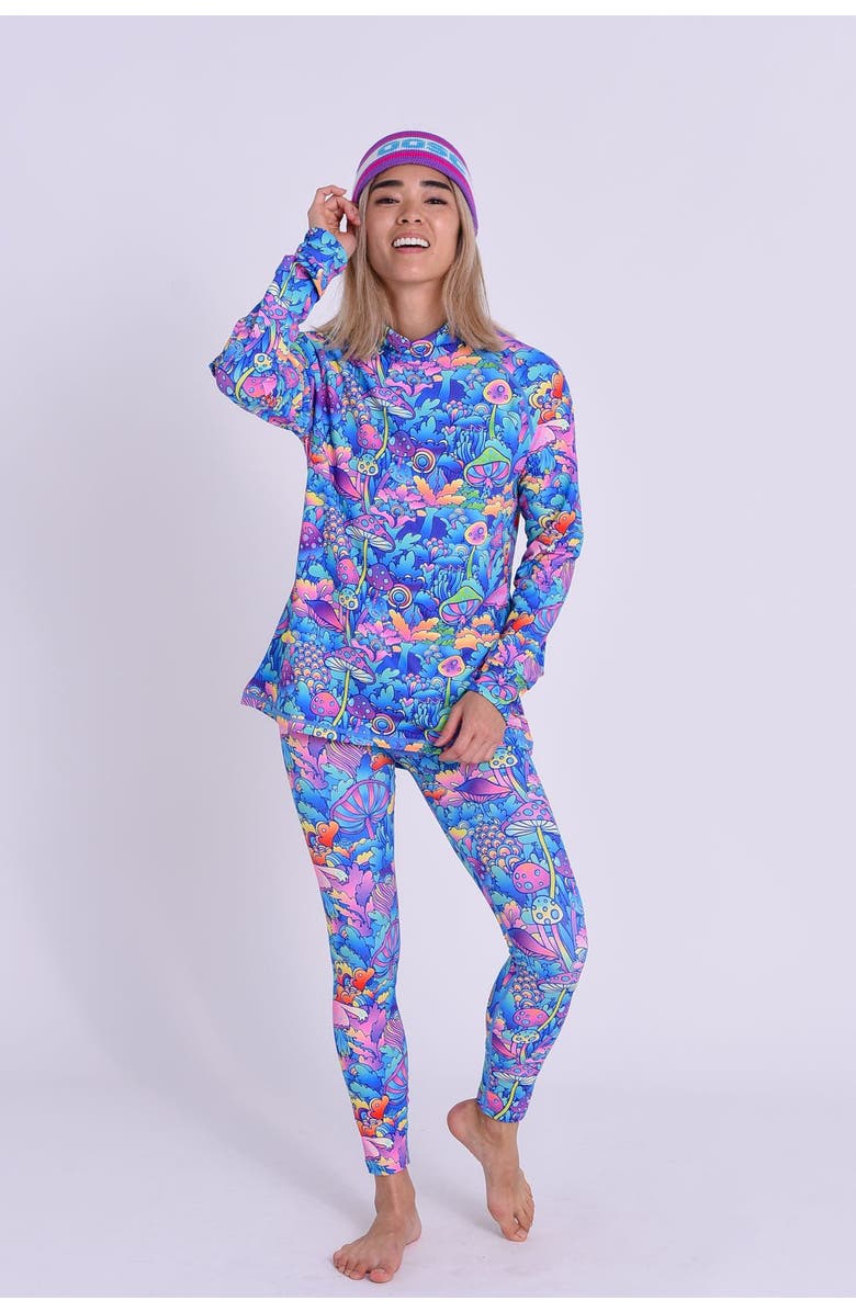 OOSC Baselayer Top - How High?? Women's, Alternate, color, Multi-Colour