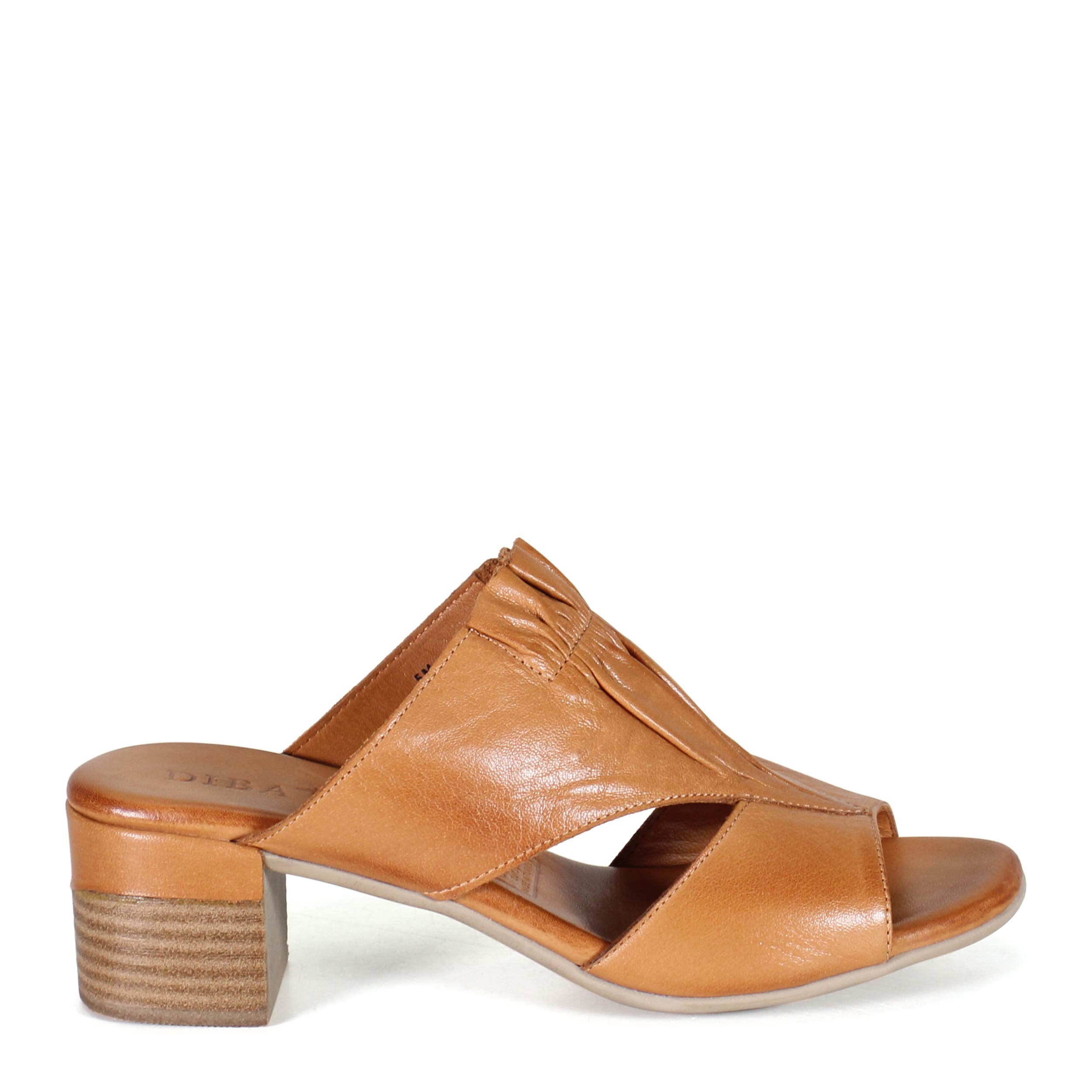 Diba True POTTER EE Leather Slip On Mule Heel, Alternate, color, Coconut