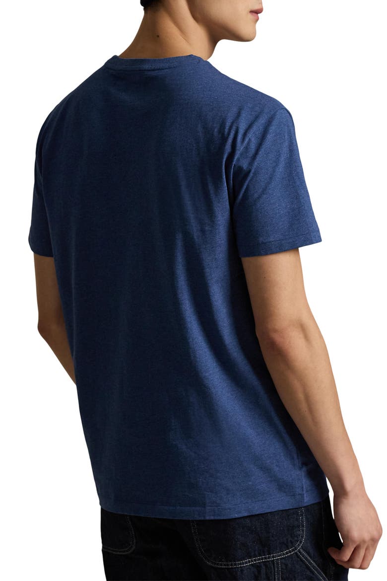 Classic Fit Jersey Crewneck T-Shirt, Alternate, color, BLUE HTR