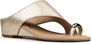 Donald Pliner Vesna Toe Loop Wedge Sandal