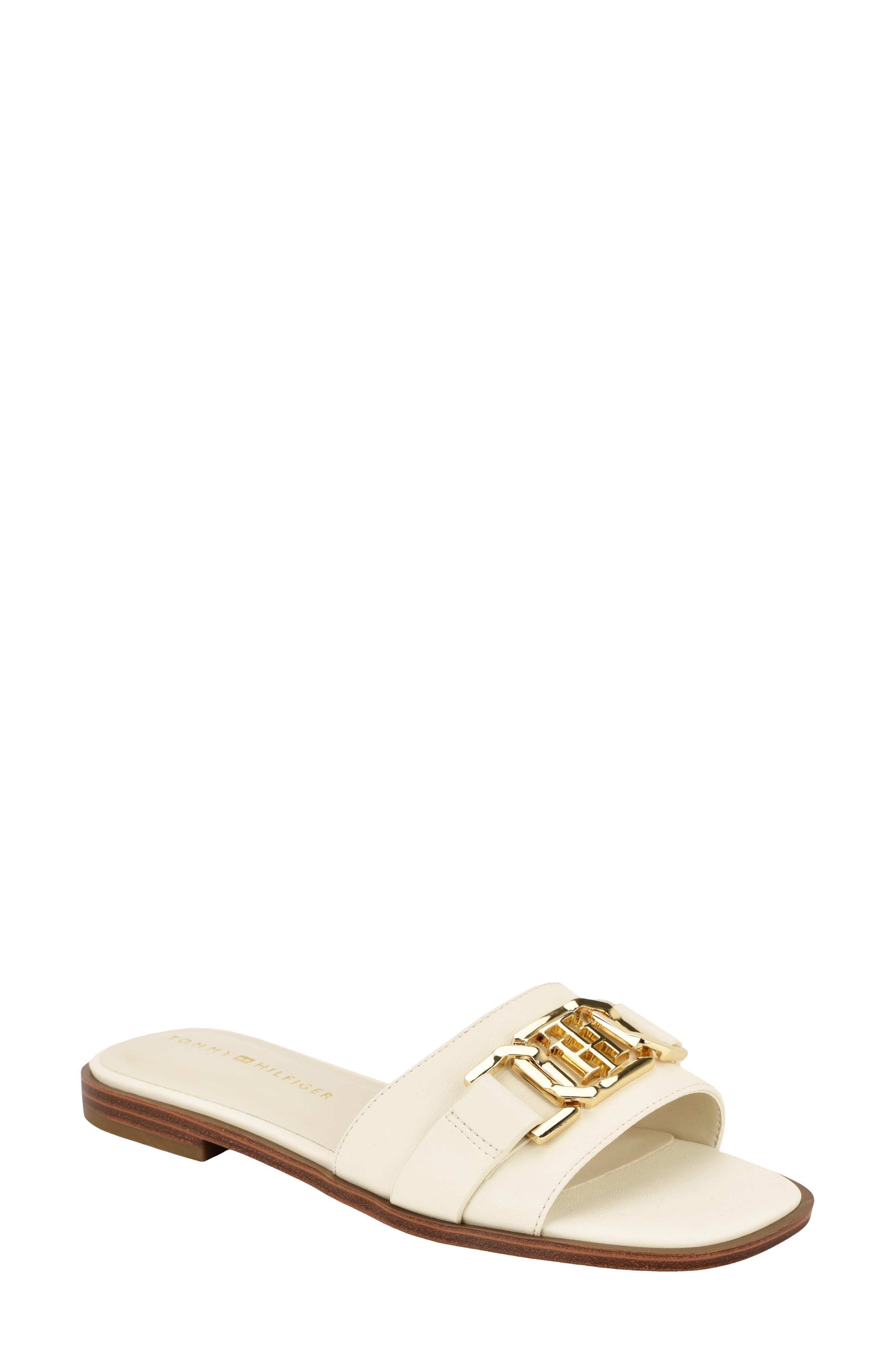 Trulei Slide Sandal, Main, color, IVORY 150