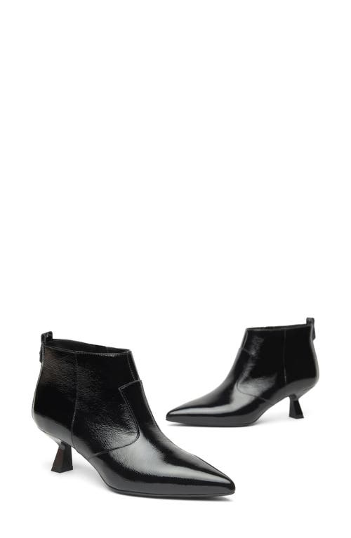 Nerogiardini Mid Heel Ankle Bootie In Black