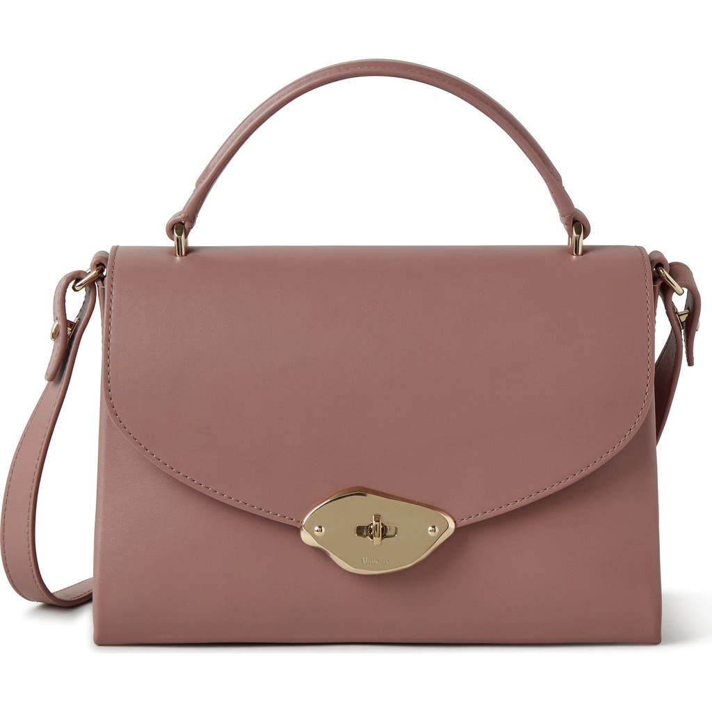 Mulberry Small Lana Top Handle In Autumn Rose