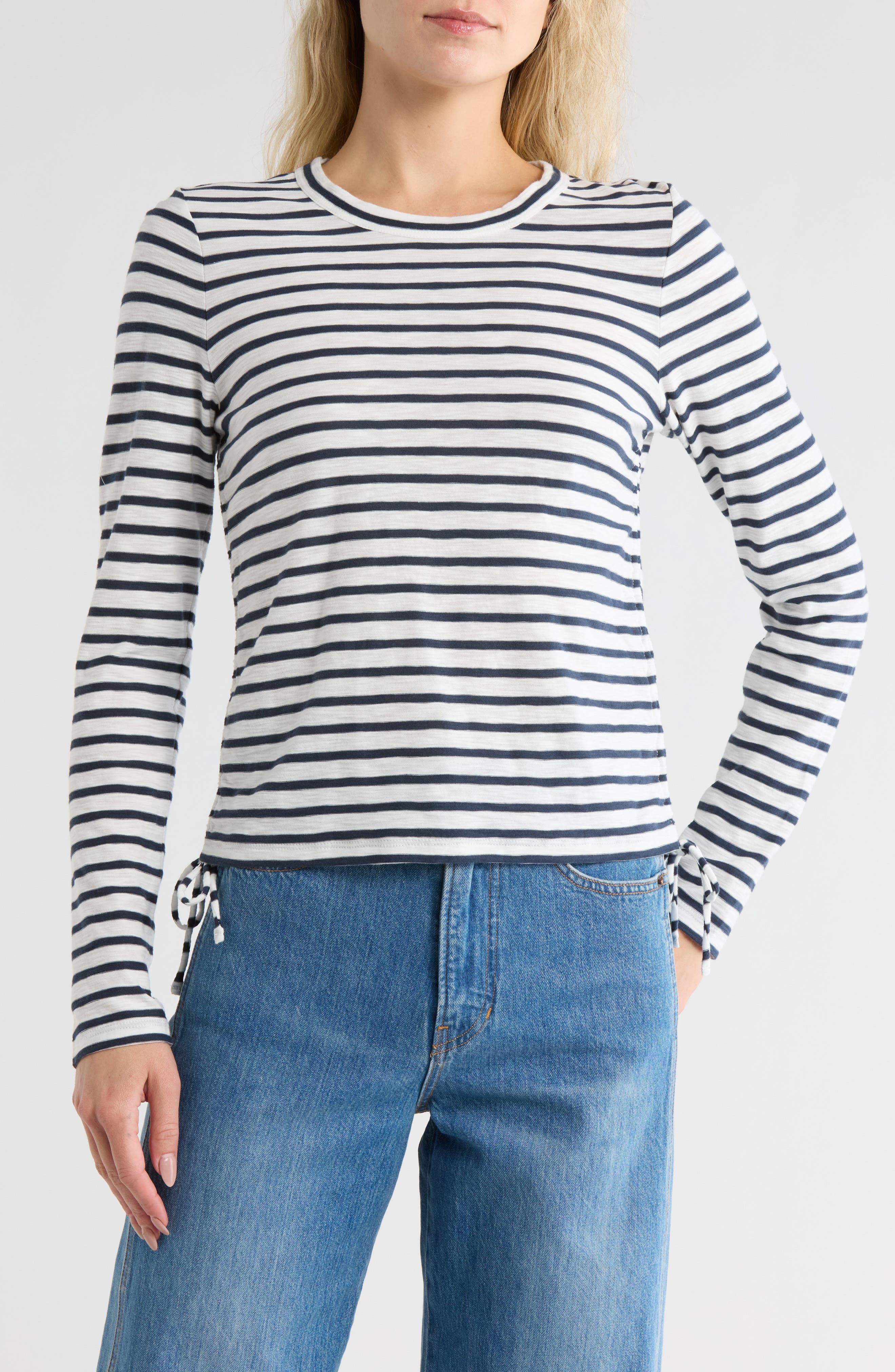 Veronica Beard Travis Stripe Top