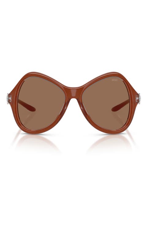DL3010U 53mm Cat Eye Sunglasses