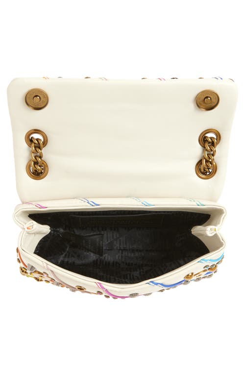 Kurt Geiger London Mini Kensington Leather Convertible Shoulder Bag In Brown