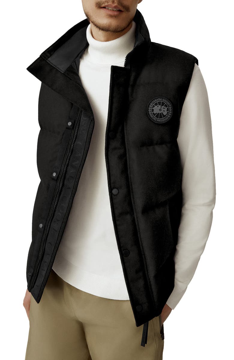 Canada Goose Garson Recycled Wool Blend Down Vest, Main, color,