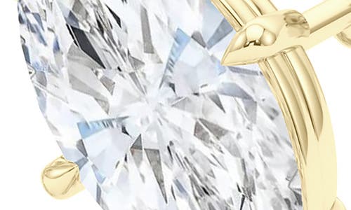 Hautecarat Lab Grown Diamond Twin Marquise Cut Drop Earrings