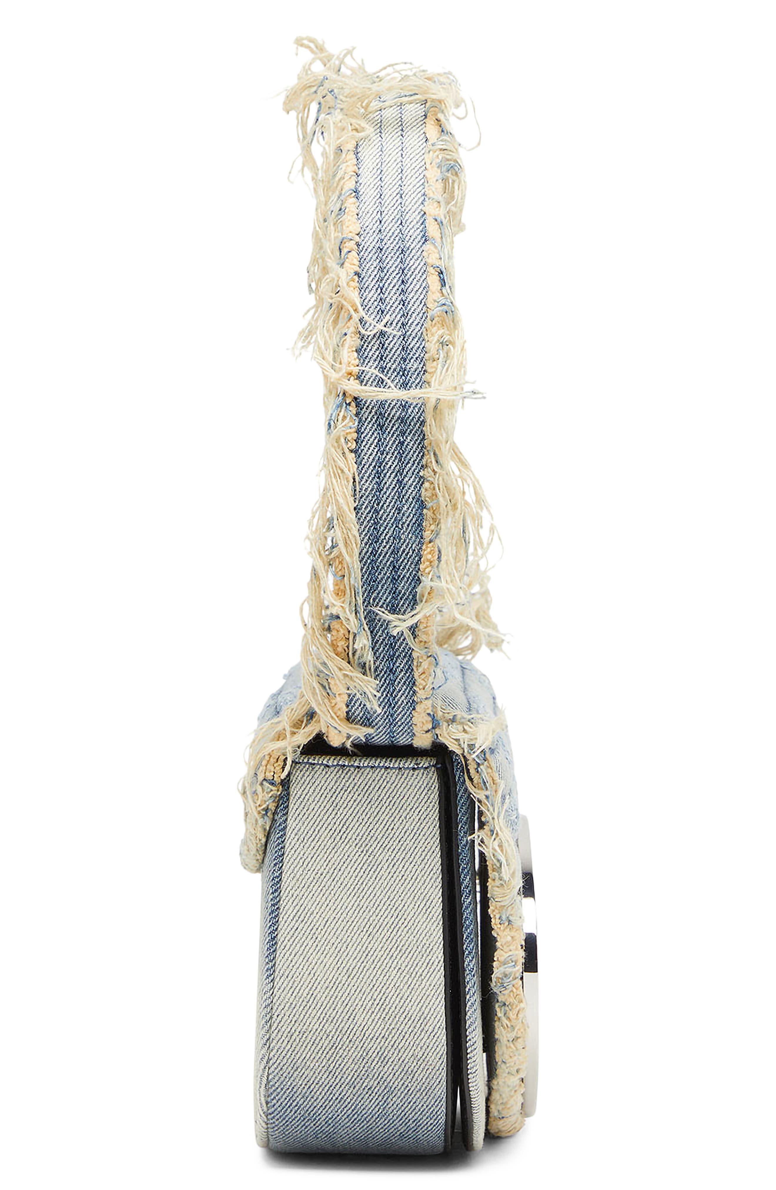 1DR Shoulder Bag, Alternate, color, DENIM