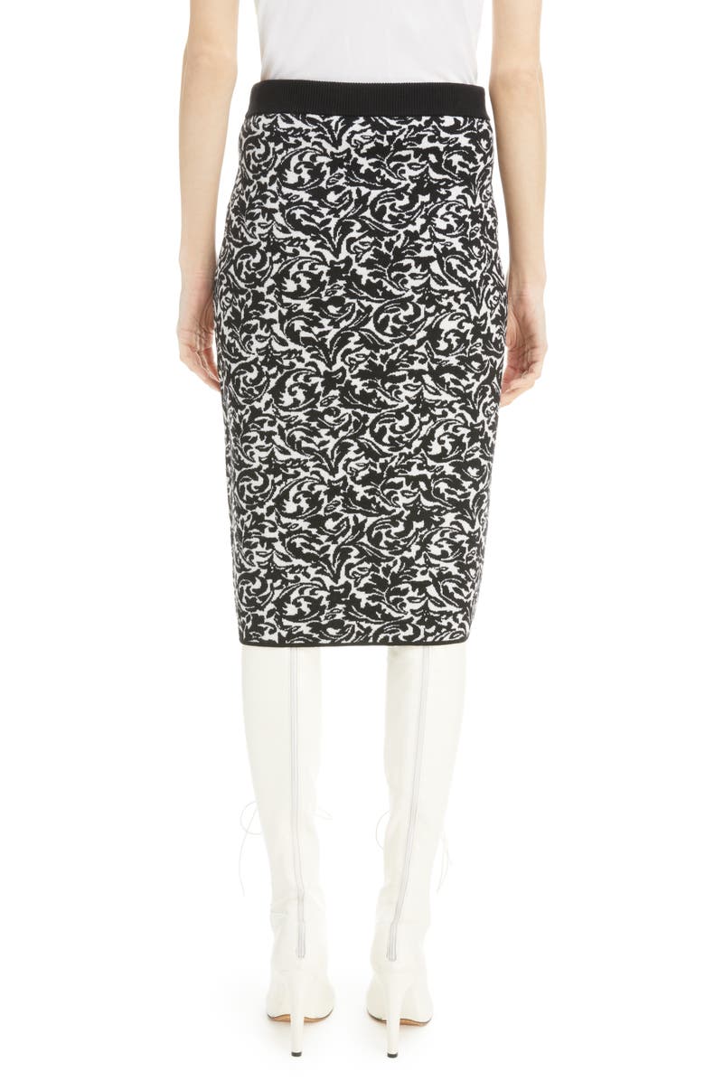 Dries Van Noten Naessens Wool Blend Skirt, Alternate, color, 