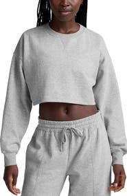 Beyond Yoga LuxeFleece Boxy Crop Sweatshirt