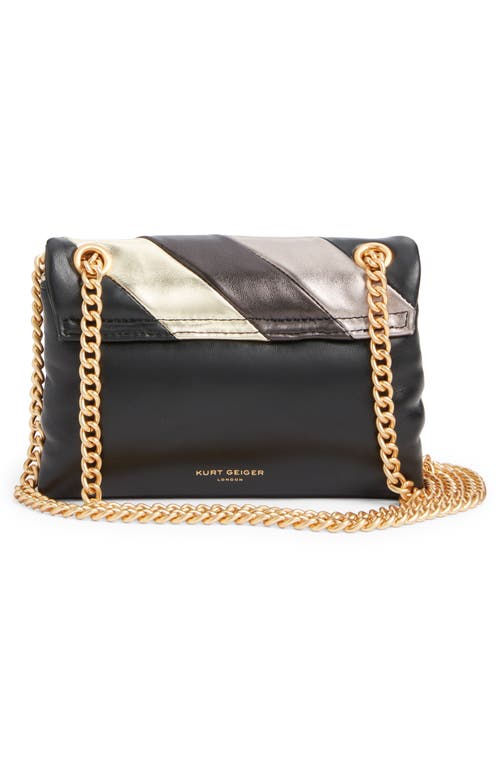 Kurt Geiger London Mini Soho Quilted Leather Shoulder Bag In Multi