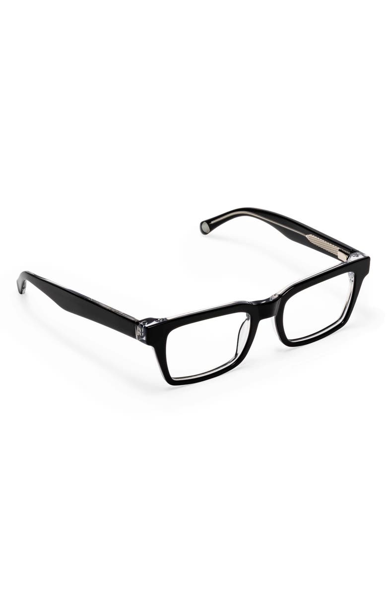 eyebobs Fare N Square 50mm Square Reading Glasses, Alternate, color, 
