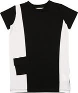 Manière Kids' Colorblock Cotton Blend T-Shirt