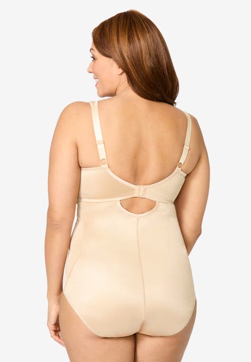 Secret Solutions ® Bodysuit In Neutral
