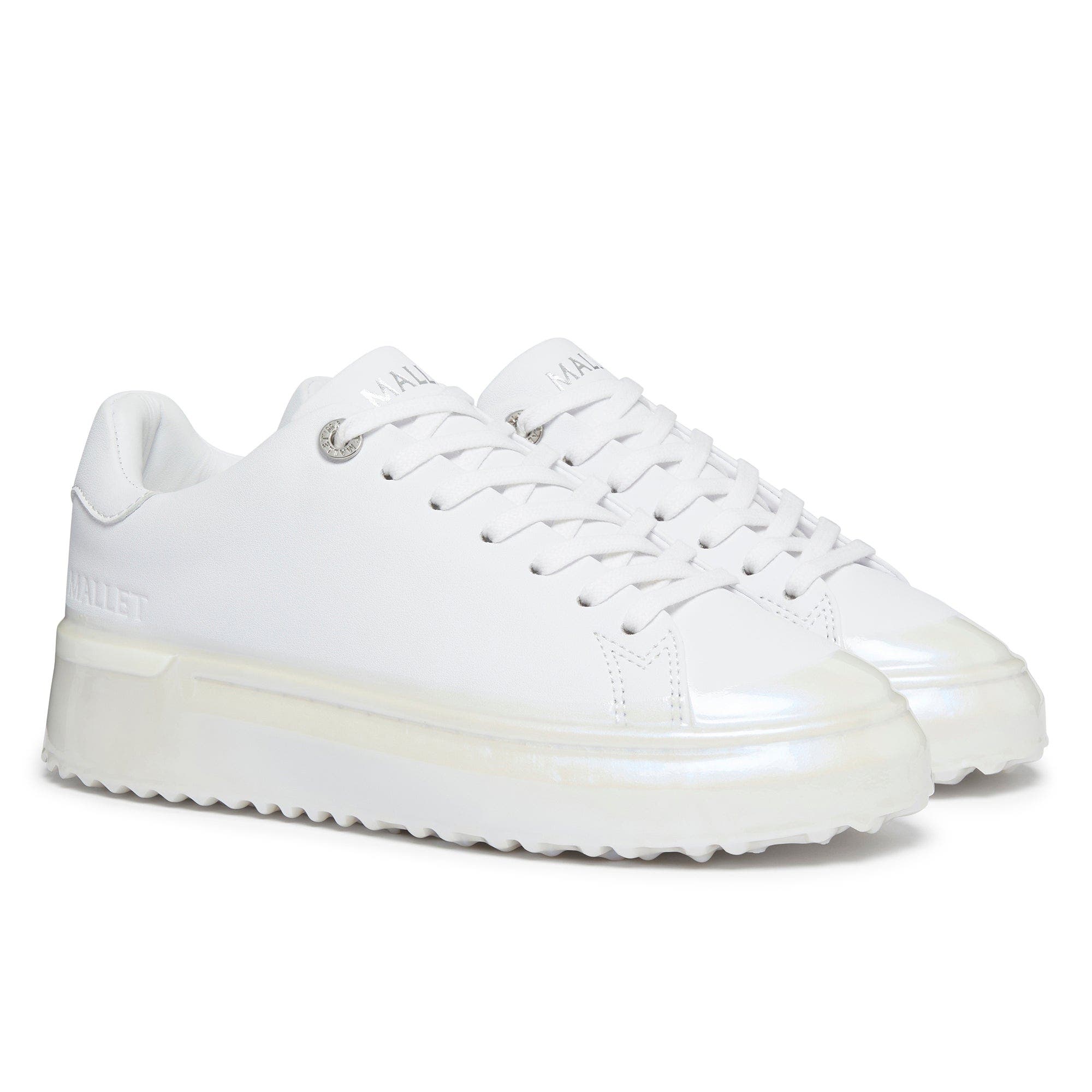 Grftr Dip Low-Top Platform Trainers, Alternate, color, White